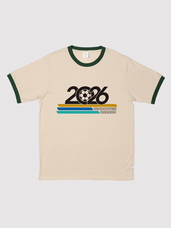 2026 Vancouver — Vintage Green Ringer Tee - Millie + Moose