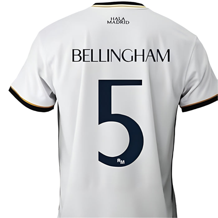ADIDAS REAL MADRID BELLINGHAM HOME FOOTBALL SHIRT