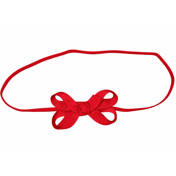 Bitty Bow on Skinny Band(More Colors Available)