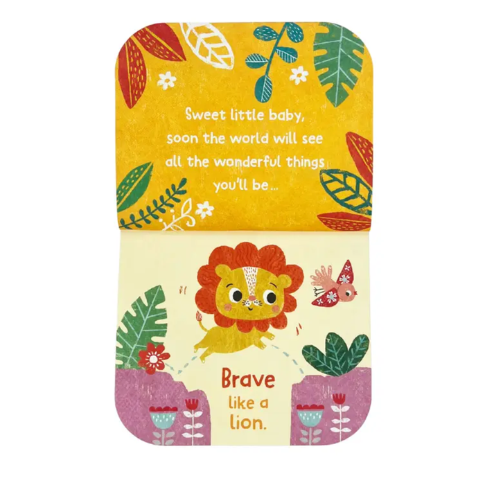 Brave Like a Lion Teether Book