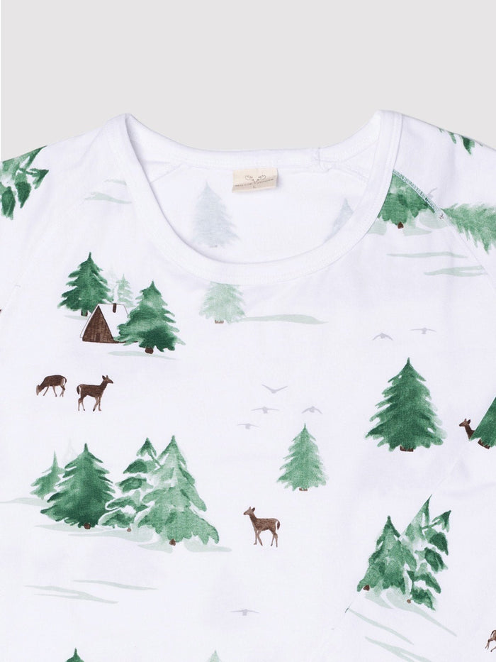 Cabin In The Woods — Ladies Long Sleeve - Millie + Moose