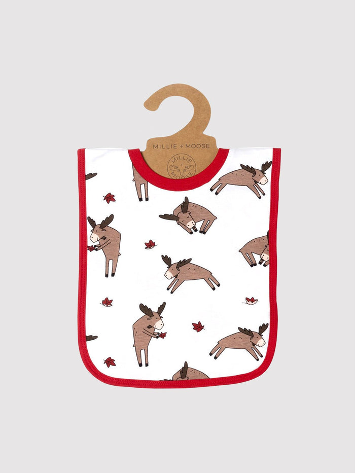 Canada Moose Infant Bib - Millie + Moose