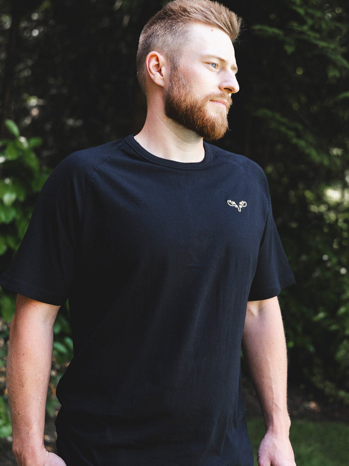 Classic Black — Men's PJ T - Millie + Moose