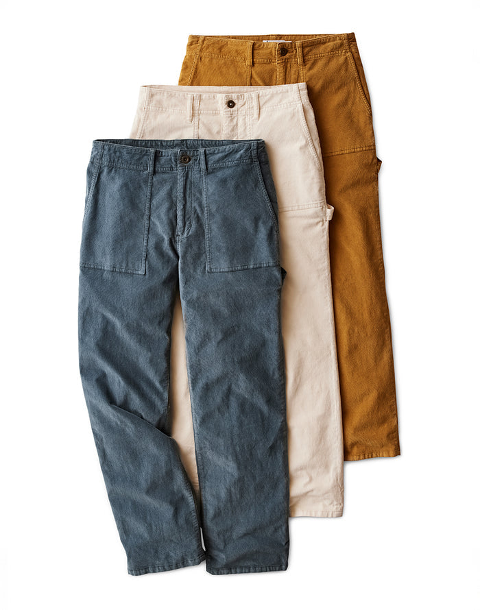 Corey Butter Pant: Wood - FINAL SALE
