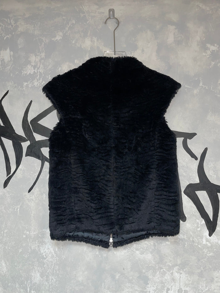 Faux Furry Vintage Vest