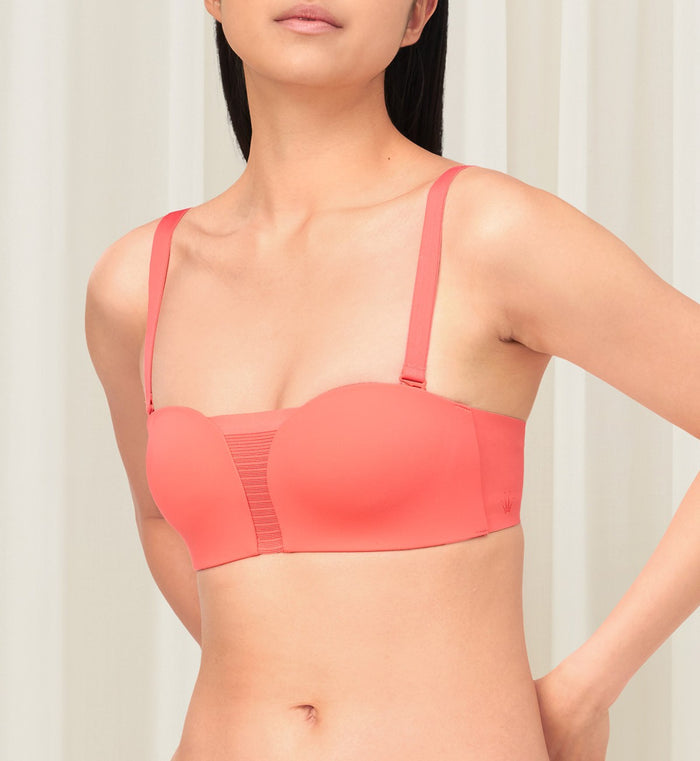 FLEX SMART NON-WIRED DETACHABLE BRA - SUGAR CORAL
