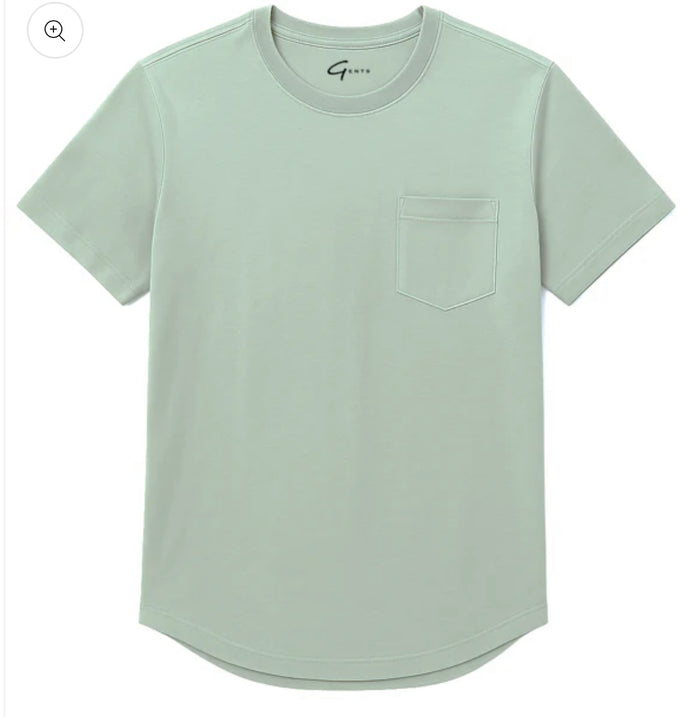 GENTS POCKET TEE-CREW