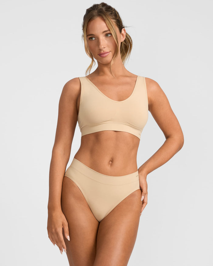 Jockey Women's Skimmies Smooth Hi Cut Bikini