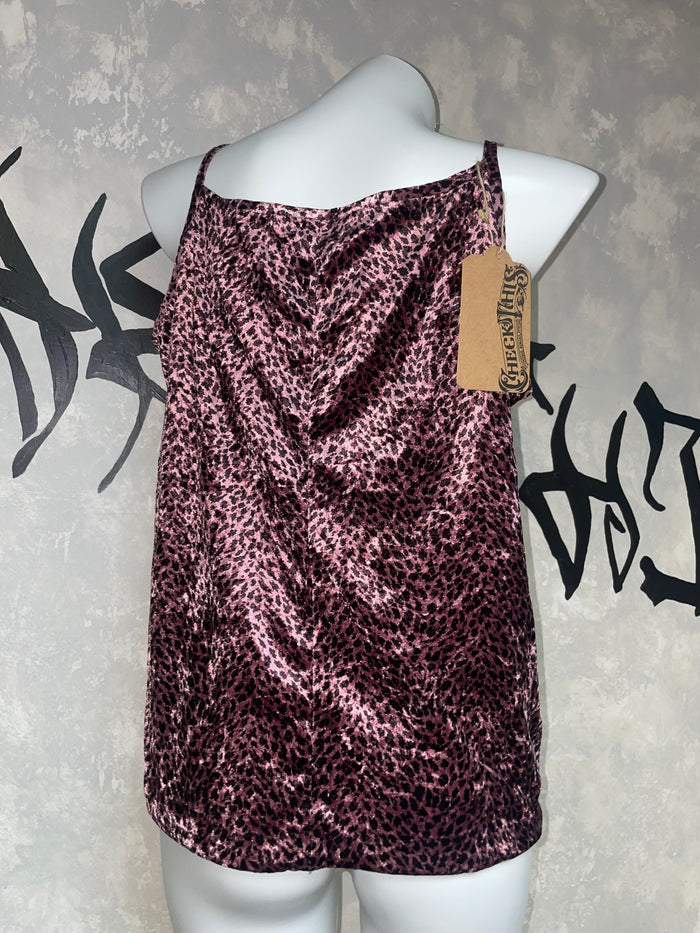 Leopard Printed Fairy Lace Top