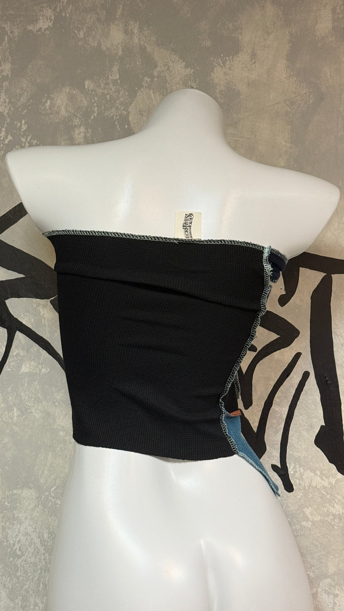 Patchwork Remake Girly Top
