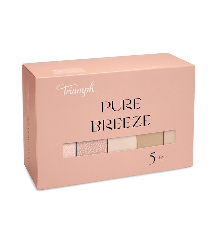 Pure Breeze Midi- 5 Pack - MULTIPLE COLOURS 1
