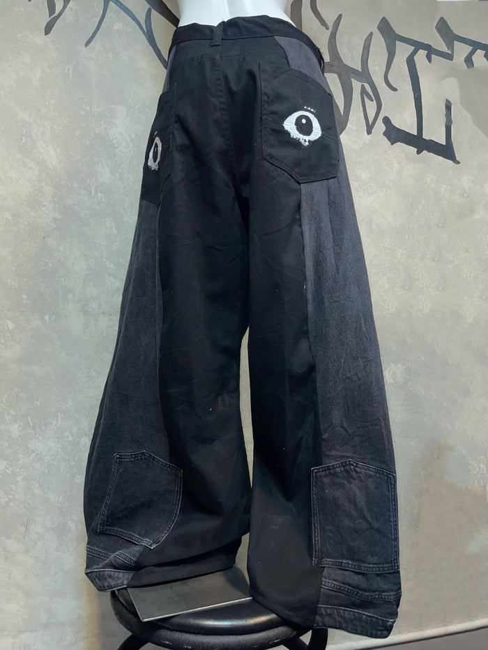 Remake Vintage Jeans (Cross On Knee//Stamped) 36” #REJCOKS06