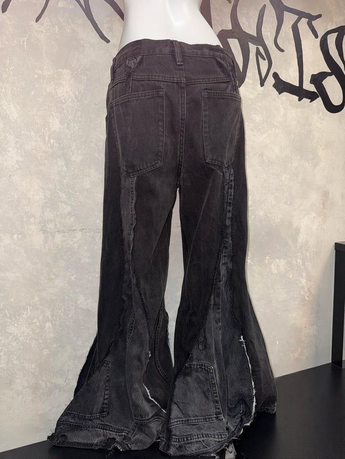 Remake Vintage Jeans(Triangle-Black)#REJTRIB005