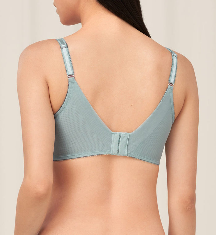 SCULPT CLEMATIS NON-WIRED PADDED BRA - SEA GREEN
