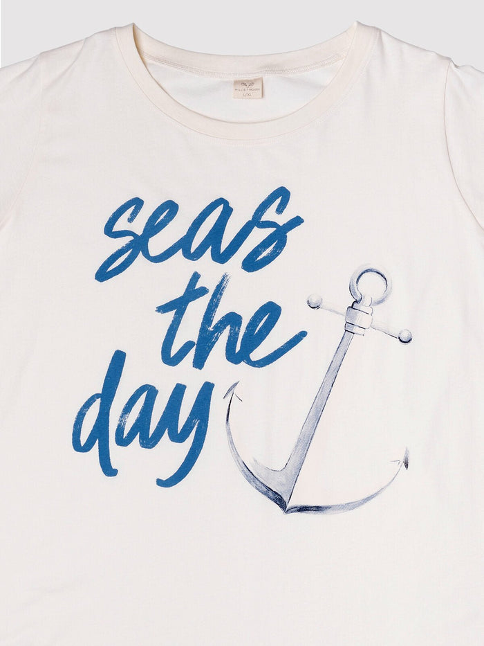 Seas the Day — Ladies Nightshirt - Millie + Moose