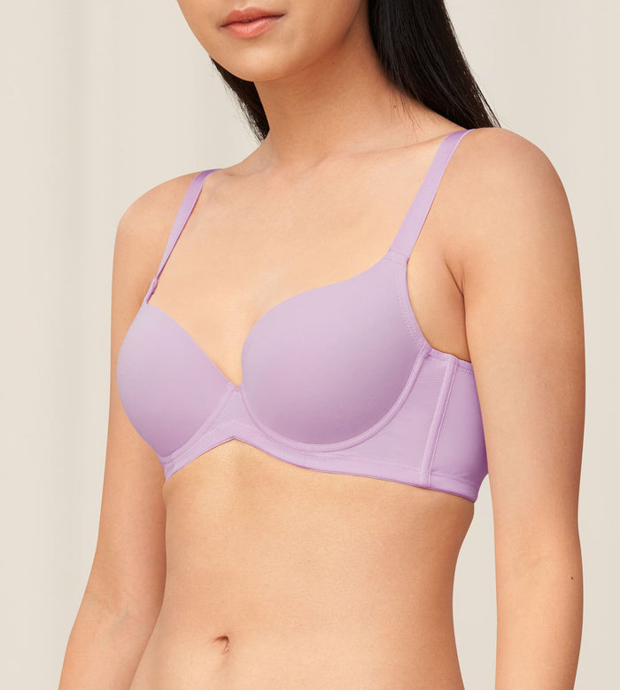 Simply Everyday Wired Padded Bra - STARDUST LILAC