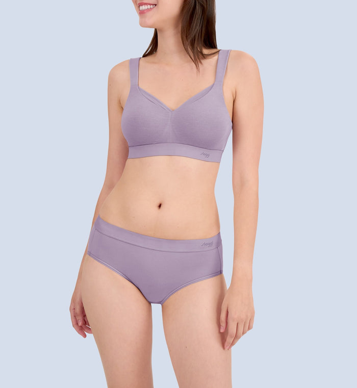 Sloggi Basic Sporty Cool Padded Bra - SEA FOG
