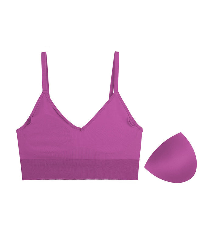SLOGGI EVER INFUSED MULTIVITAMIN BRALETTE - VIOLET
