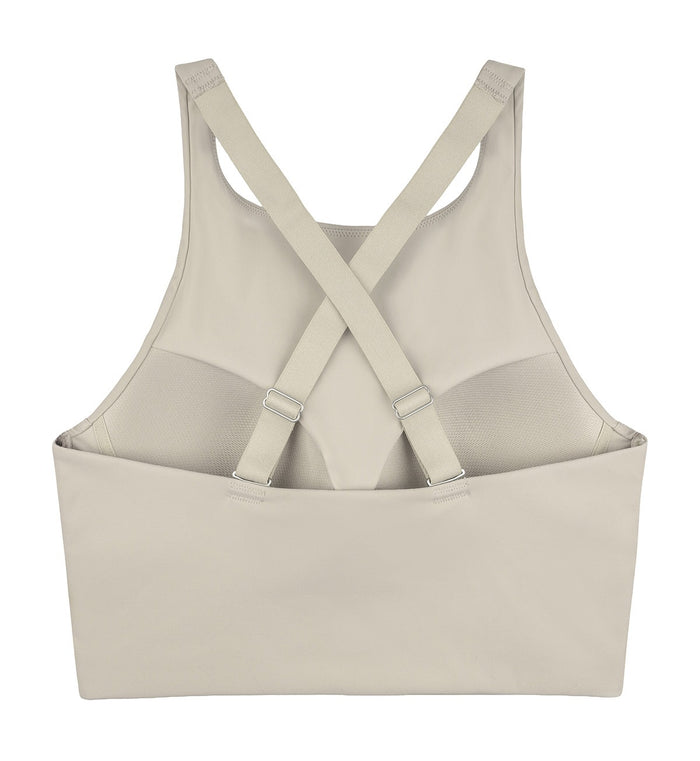 SLOGGI GET ACTIVE CROP TOP - NEW LIGHT AMBER