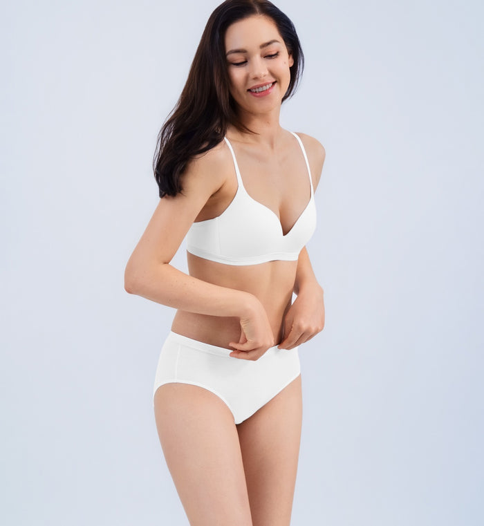 SLOGGI GO VIVID EVERYDAY HIPSTER - SILK WHITE