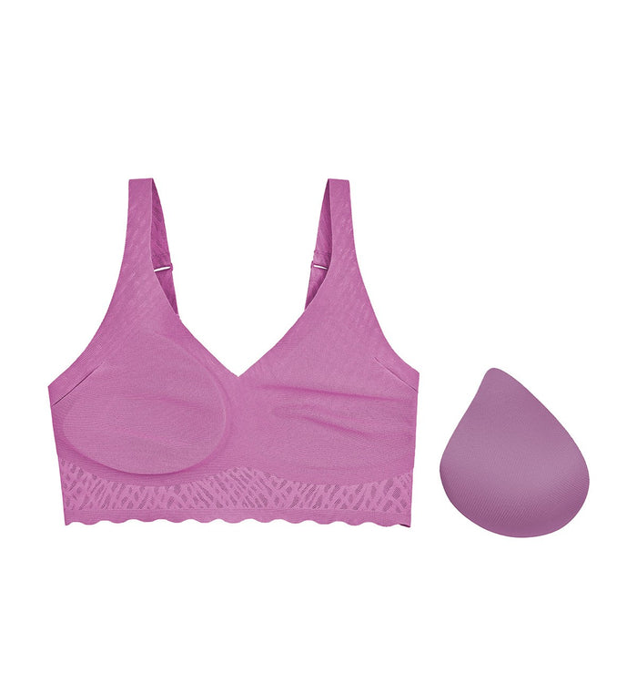 SLOGGI ZERO FEEL BLISS BRALETTE - LILA CLOVER