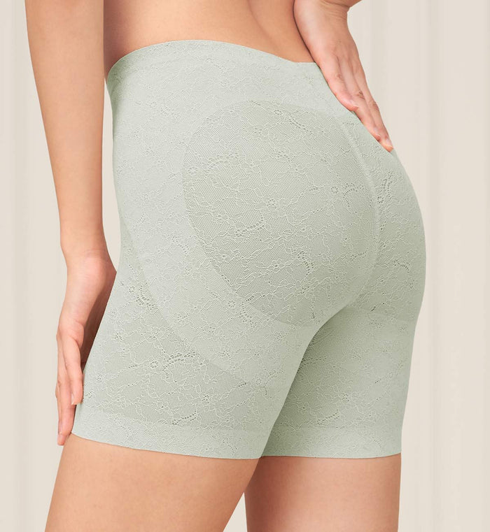 SMOOTHING LACE BODY SHAPER - FOREST FROST