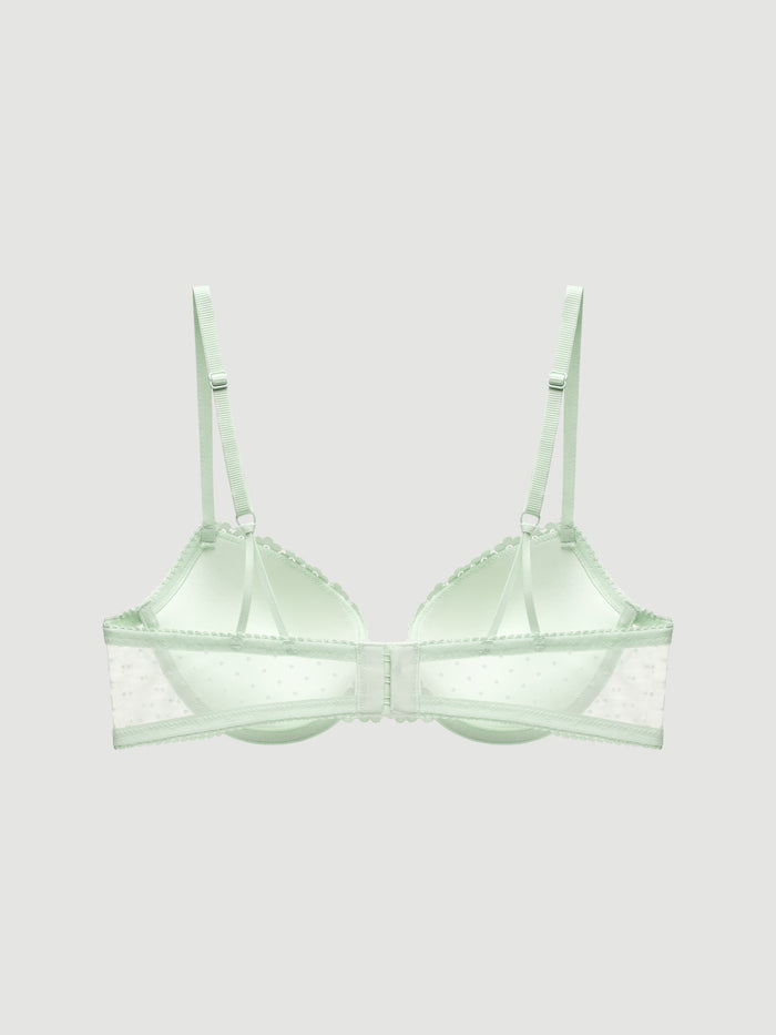 Soft-wired Medium Pad Lace Bra