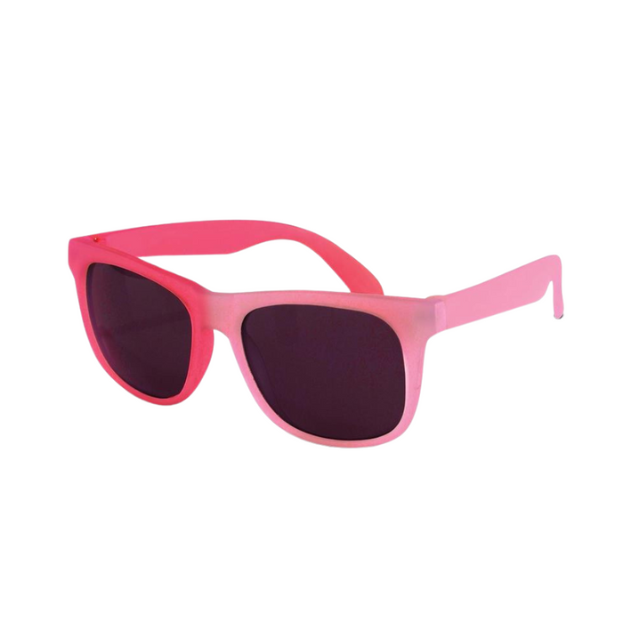 red and pink UV sunglasses