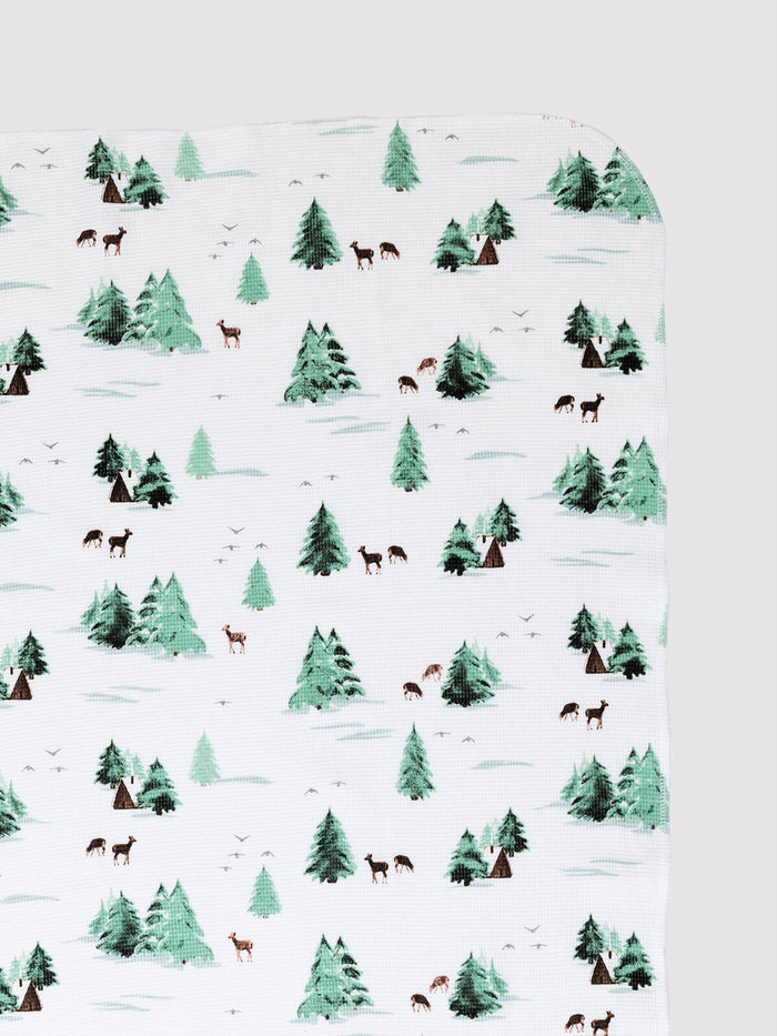 Thermal Cabin In The Woods Baby Blanket - Millie + Moose