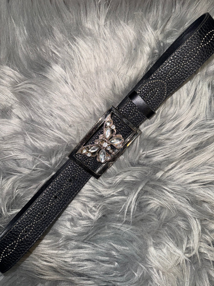 Vintage Butterfly Shining Belt