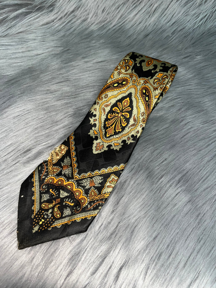 Vintage Floral Totem Tie
