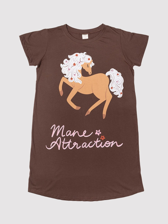 Wild Mane — Ladies Nightshirt - Millie + Moose