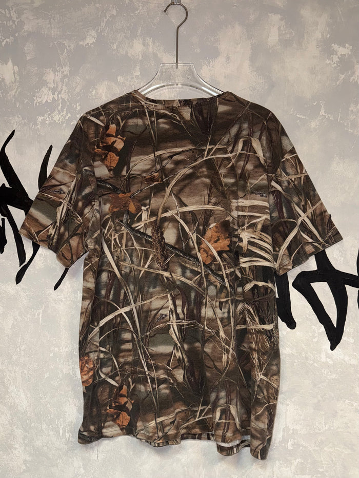 Wild-printed Vintage Tee