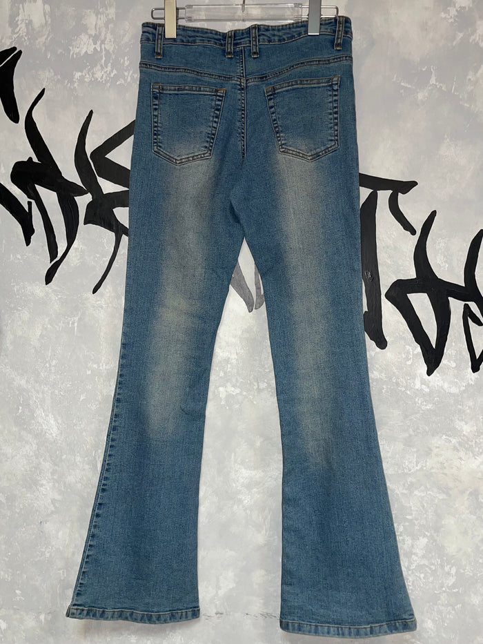 Y2K Low-Wise Flared Jeans