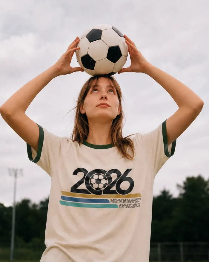 2026 Vancouver — Vintage Green Ringer Tee - Millie + Moose