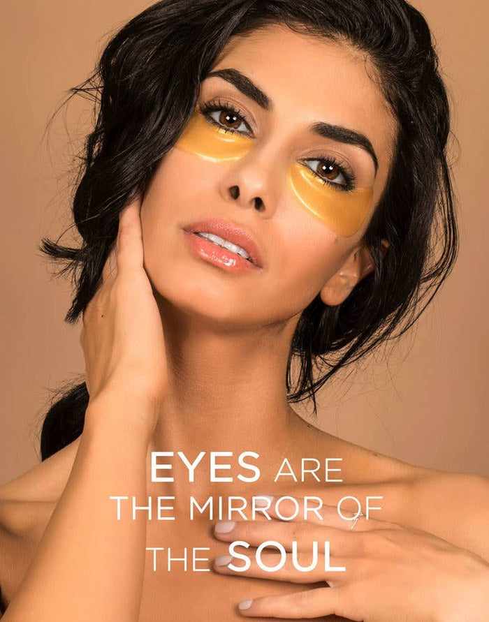 24KT Gold Eye Mask. Hydrating & Brightening HA+VitA+Collagen