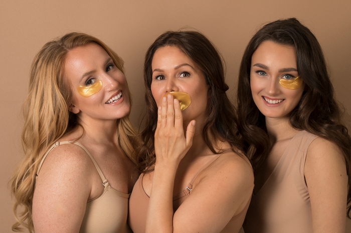 24KT Gold Eye Mask. Hydrating & Brightening HA+VitA+Collagen