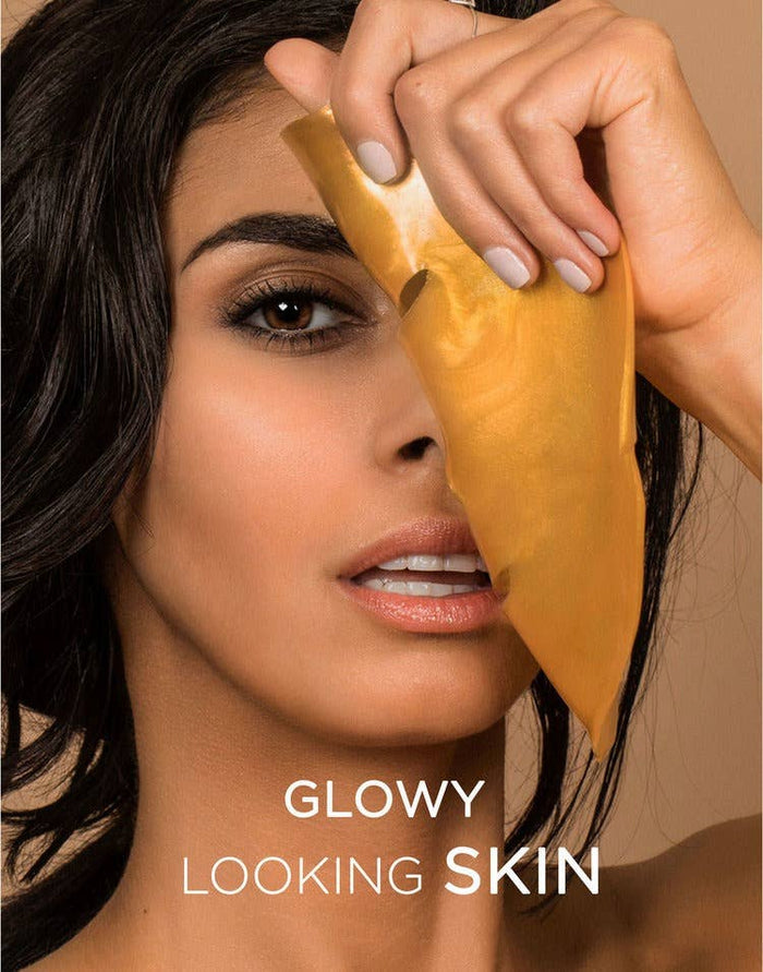 24KT Gold Face Mask Hydrating & Brightening HA+VitA+Collagen