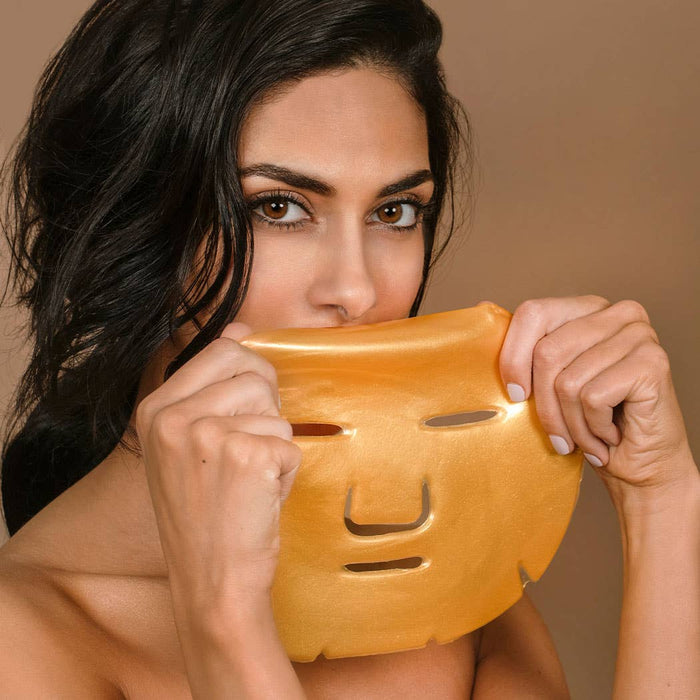 24KT Gold Face Mask Hydrating & Brightening HA+VitA+Collagen