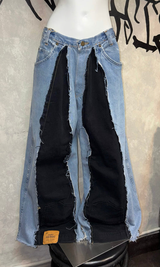 Remake Vintage Jeans (Mixed Triangle) 30” #REJTRIM12