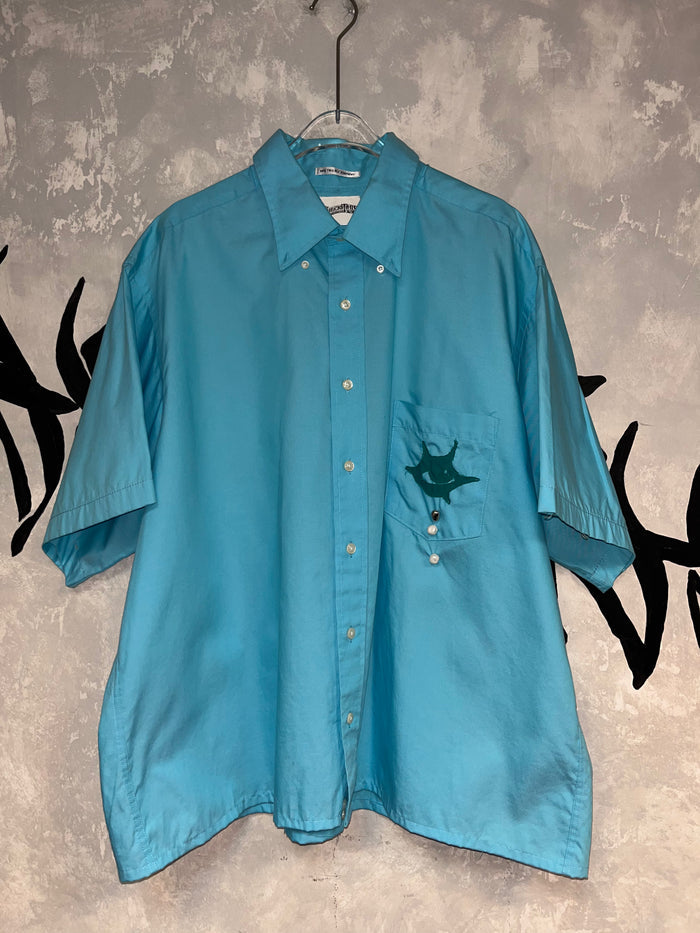 Remake Boxy Shirt（Eyes and Tear）