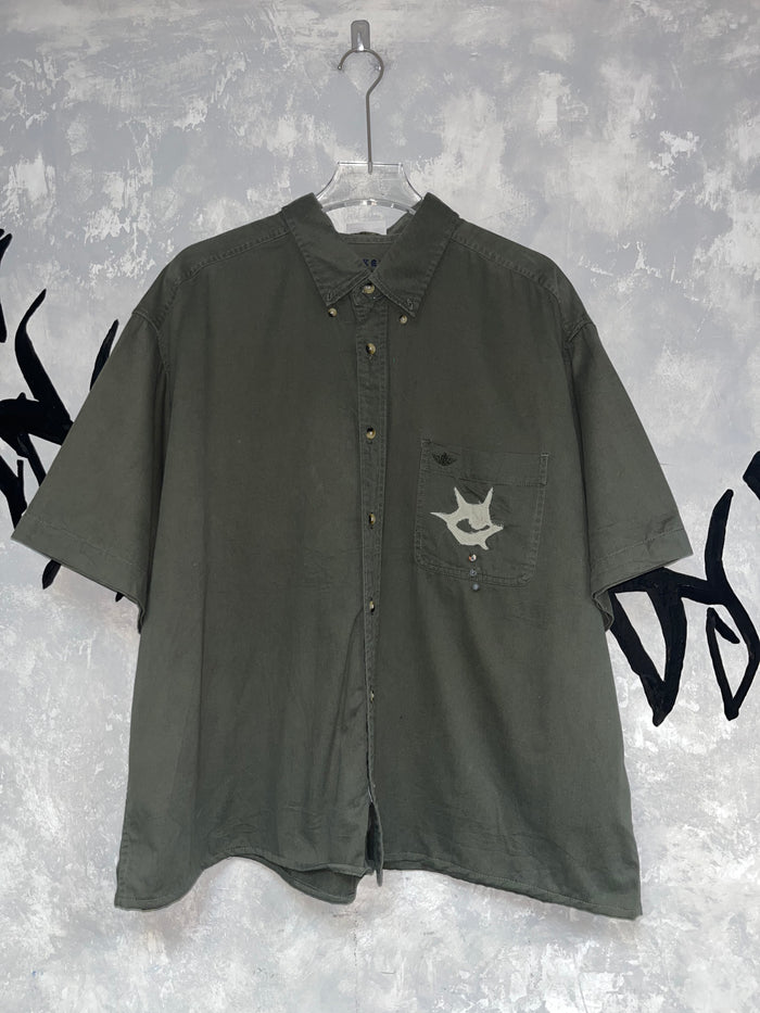 Remake Boxy Shirt（Eyes and Tears）
