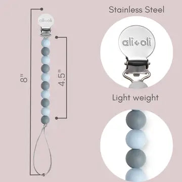 Ali & Oli Silicone Pacifier Clips
