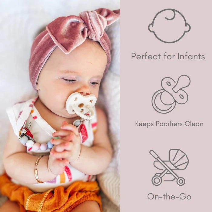 Ali & Oli Silicone Pacifier Clips