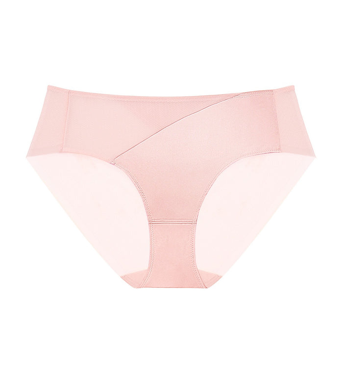 All Day Silk Hipster - FIG PINK