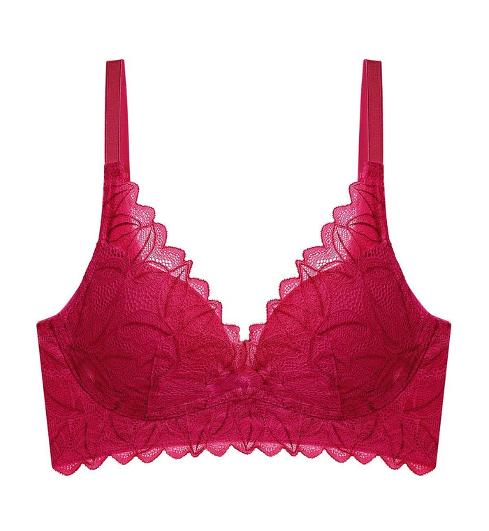 Aqua Organic Non-Wired Push Up Bra - ROSSO MASAI