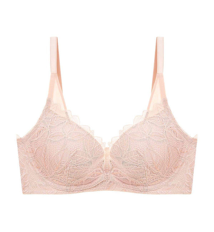 Aqua Organic Wired Push Up Bra - FOUNDATION NUDE