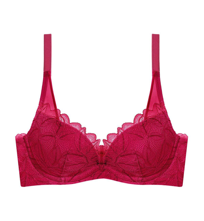 Aqua Organic Wired Push Up Bra - ROSSO MASAI