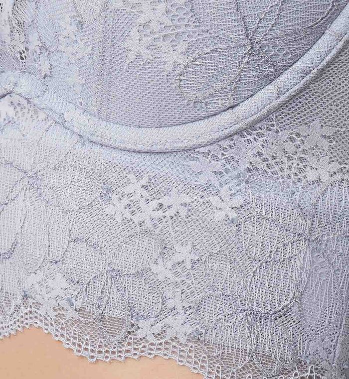 Aqua Plumeria Bustier - FEATHER