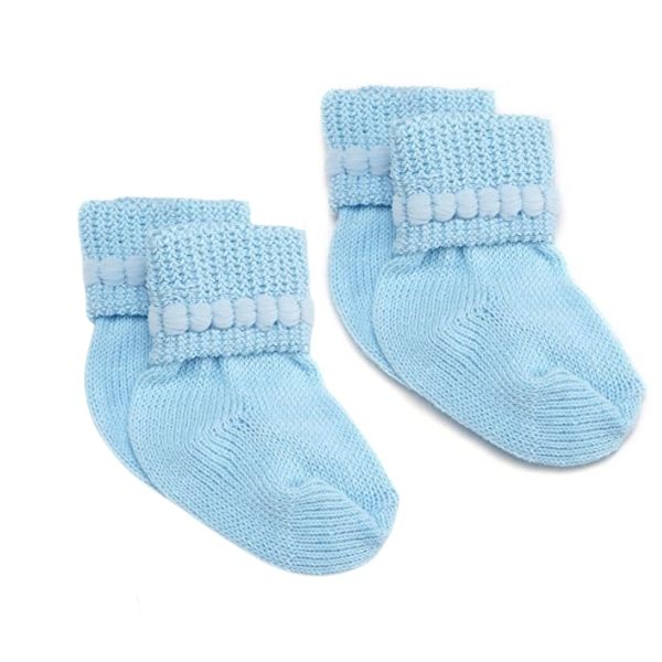 blue bubble socks